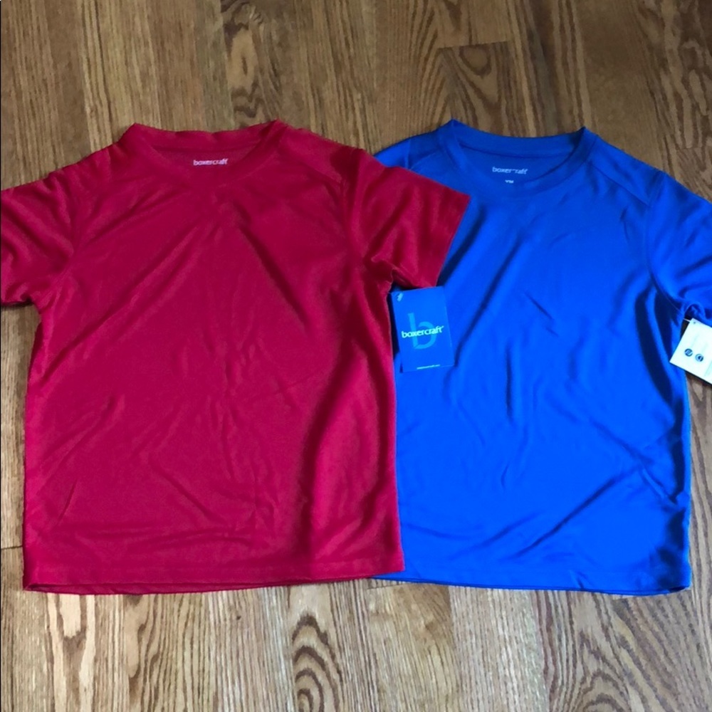 NWT boys t shirts - Boxercraft sz medium